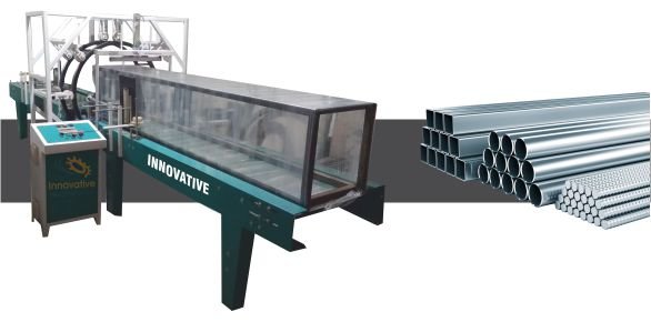 Aluminium Profile Stretch Wrapping Machine by Innovative WrapTech Pvt. Ltd. for secure and efficient profile packaging.