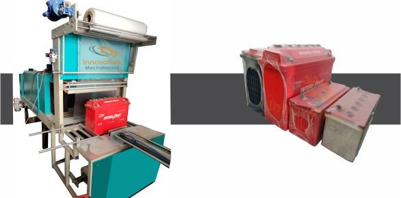 Bottle Shrink Wrapping Machine by Innovative WrapTech Pvt. Ltd. for secure and high-speed bottle packaging.