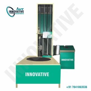 Box Stretch Wrapping Machine With Up-down System With Holding