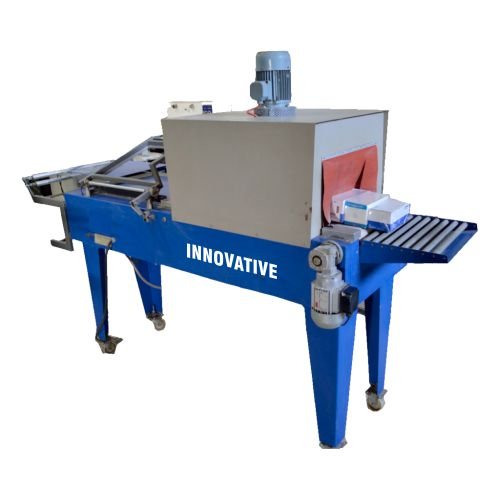 Semi-automatic L-sealer machine wrapping and sealing wire and cable bundles by Innovative Wraptech Pvt. Ltd.