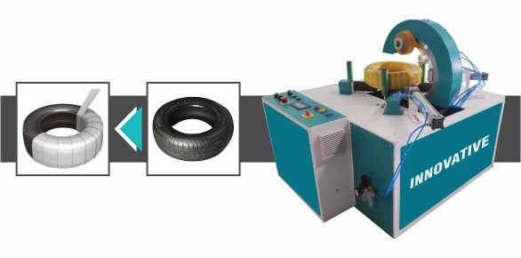 MS Wire Coil Wrapping Machine for industrial packaging of mild steel wire coils with stretch film