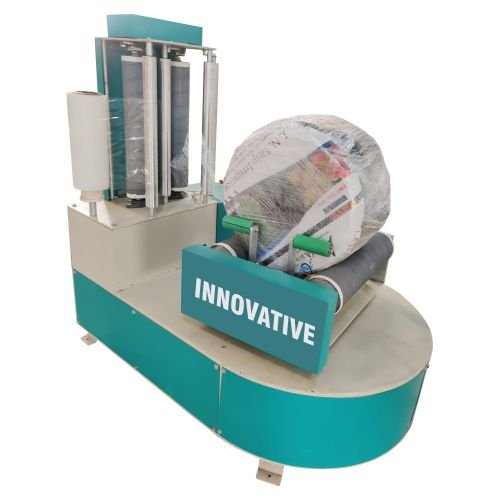 Rain Pipe Roll Wrapping Machine for Industrial Pipe Packaging