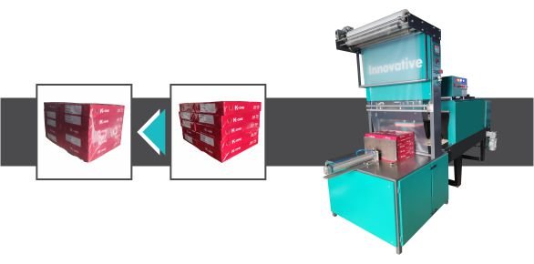 Shrink Wrapping Machine for A4 Paper Bundle Ream with secure heat shrink packaging