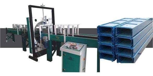 Orbital Stretch Wrapper by Innovative WrapTech Pvt. Ltd. for secure and efficient wrapping of long and bulky products.
