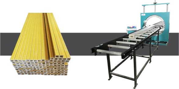 Automated Profile Packing Machine by Innovative WrapTech Pvt. Ltd. for secure and efficient profile packaging.