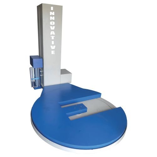 High-performance M Type Pallet Wrapper delivering fast and uniform pallet protection
