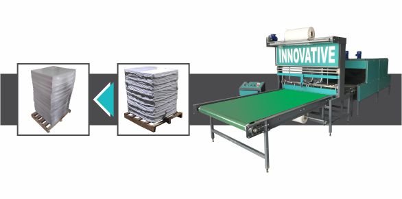 Shrink Wrapping System by Innovative WrapTech Pvt. Ltd. for high-speed, secure, and reliable industrial packaging.