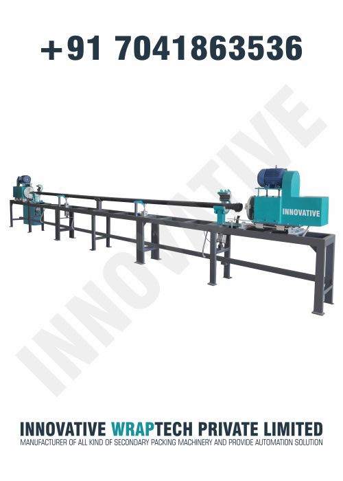 Semi-Automatic HDPE Pipe One Side Friction Welding Machine by Innovative Wraptech Private Limited for strong and durable pipe jointing