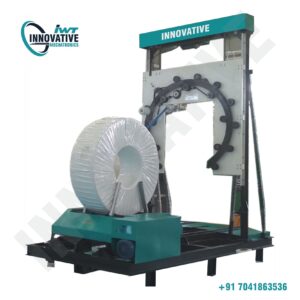 Steel coil wrapping machine manufactured in India