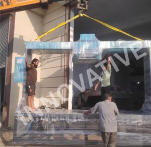 Roll Stretch Wrapping Machine by Innovative WrapTech for industrial packaging