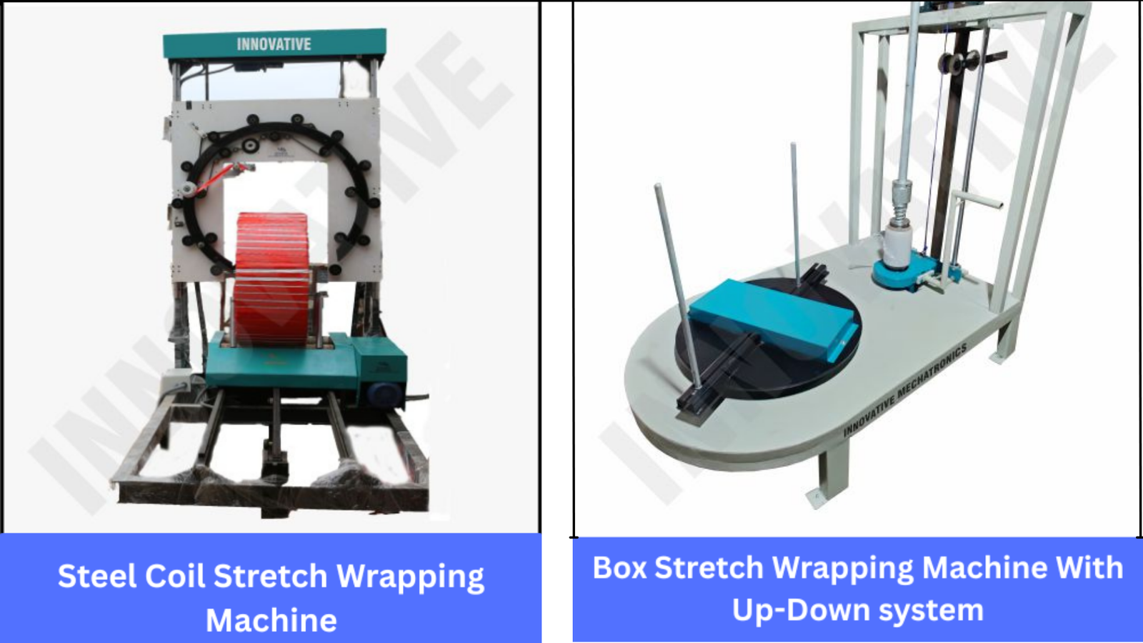Automatic Stretch Wrapping Machine for industrial pallet packaging and secure load wrapping applications