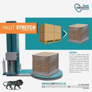 pallet stretch wrapping machine manufaturer in ahmedabad
